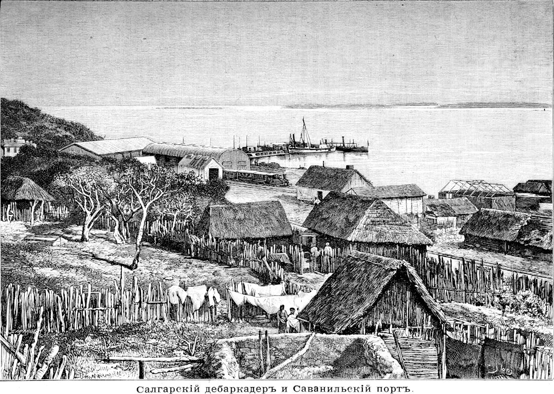 273 Салгарский дебаркадер и Саванильский порт